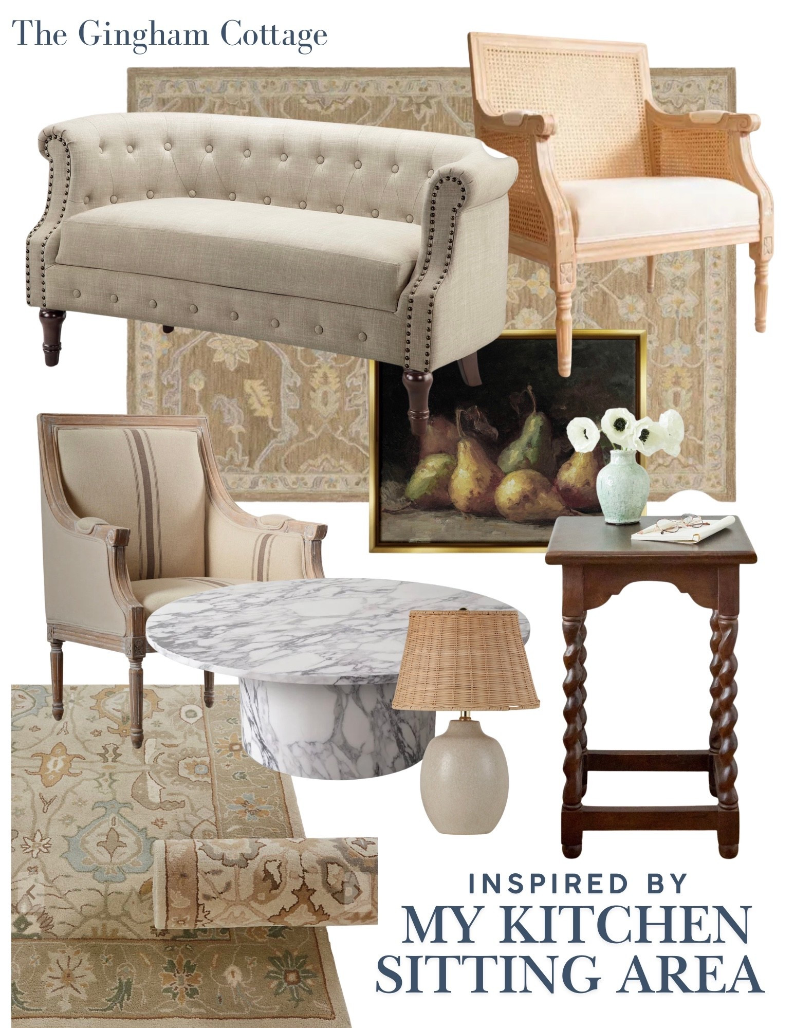 Inspired by my favorite space in our home! That spindle leg table from Magnolia! looks just like my antique version 😍😍. 

#LTKHome