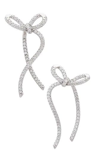 Caroline Earrings in Silver | Revolve Clothing (Global)