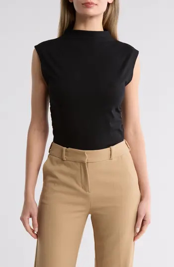 NORDSTROM RACK Funnel Neck Ruched Tank | Nordstromrack | Nordstrom Rack