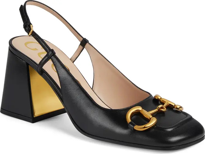 Baby Horsebit Slingback Pump (Women) | Nordstrom