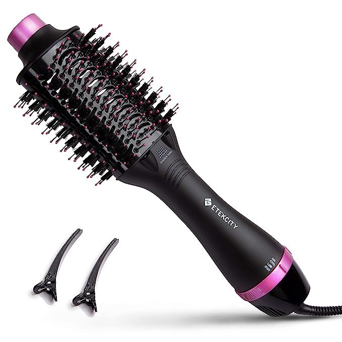 Hair Dryer Brush, Etekcity Blow Dryer Hot Air Brush for Women, One Step Hair Dryer and Styler Vol... | Amazon (US)