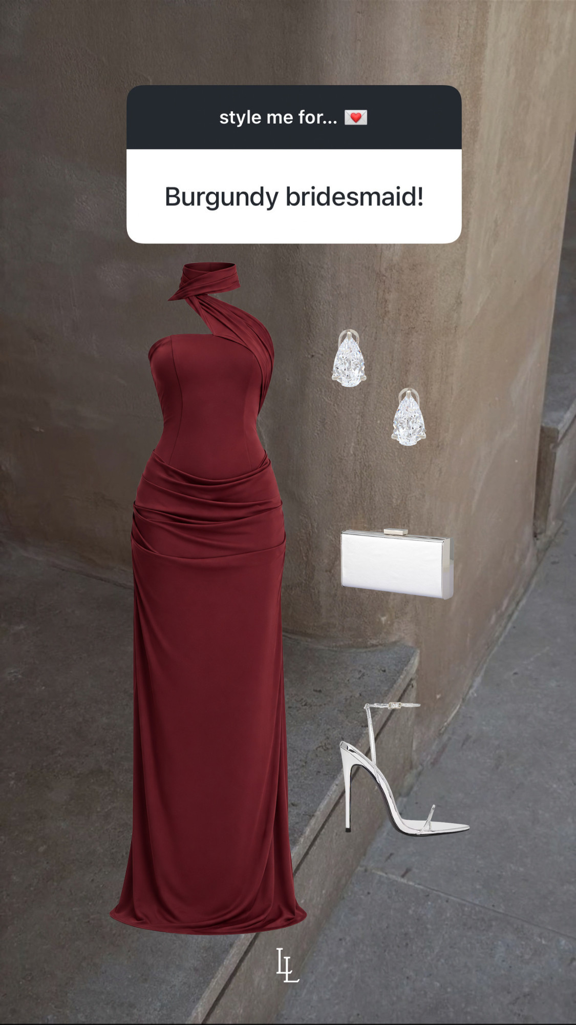 style inspo for a burgundy bridesmaid dress! love this one from meshki!  

 #LTKootd #LTKWedding