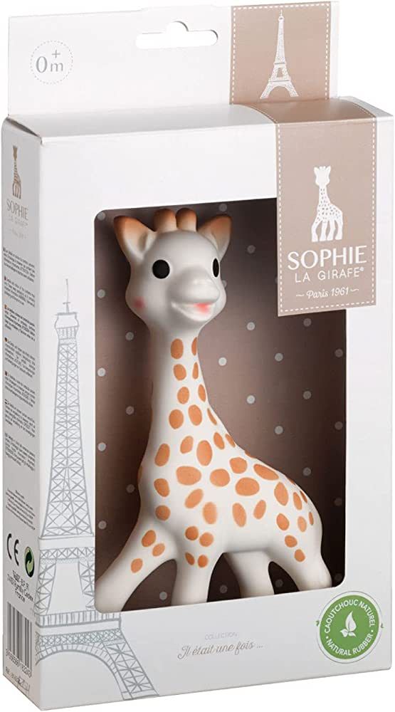 Vulli Sophie The Giraffe New Box, Polka Dots, One Size, 1 Count (Pack of 1) | Amazon (US)