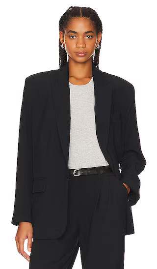 The Oversized Blazer in Black | Revolve Clothing (Global)