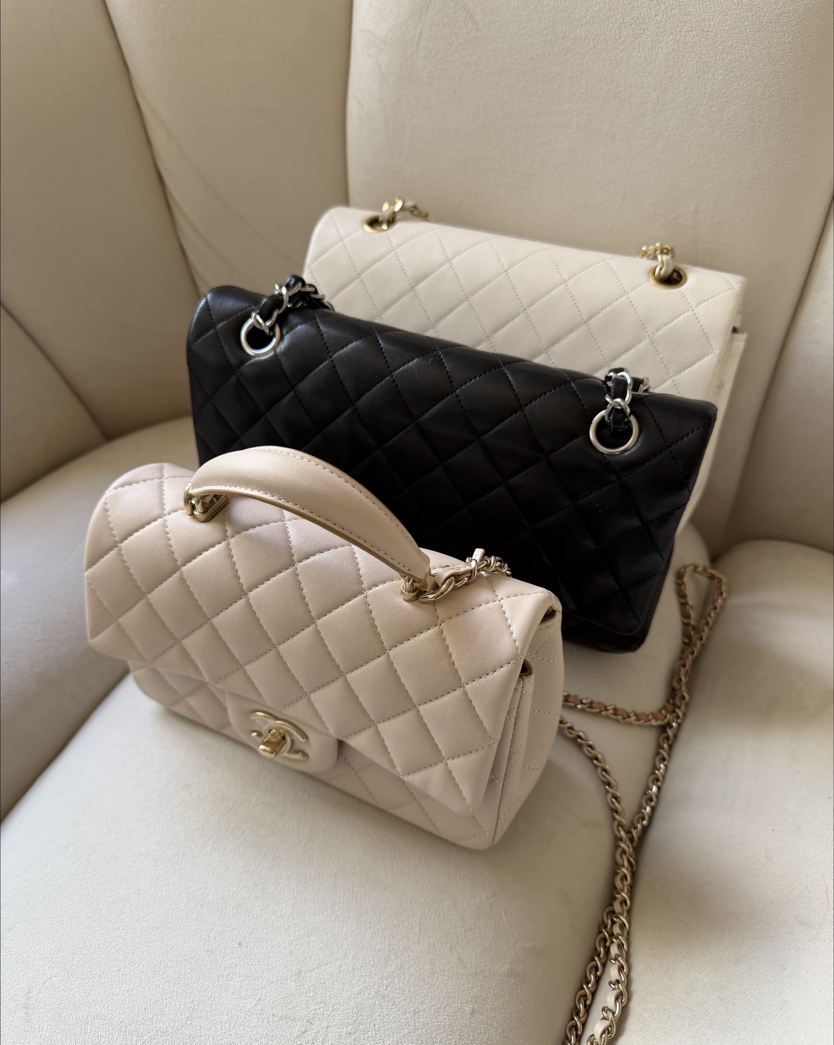 Shop my preloved designer bag pucks from The RealReal