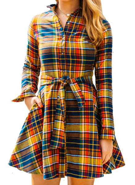 Woodstock Country Store Flannel Dress | Kiel James Patrick
