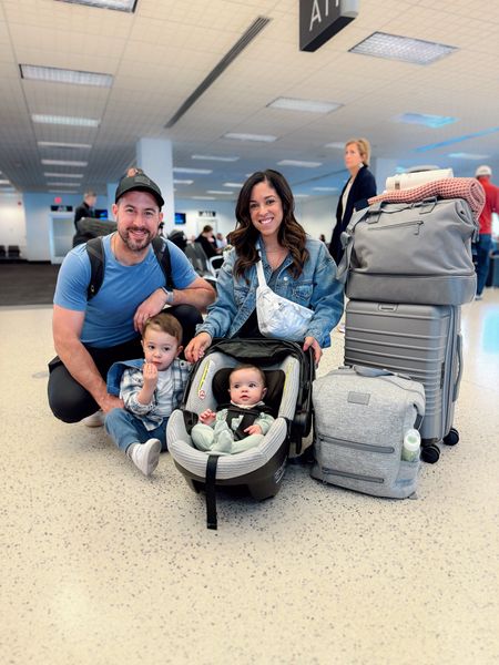 Traveling with kids is not for the weak. 😅 Linking some of our baby travel essentials and toddler travel essentials -Iike our lightweight travel car seat, favorite (light!) carry on bags, weekender bag and more! Click to shop and drop questions if you have them. 

#LTKkids #LTKfamily #LTKtravel