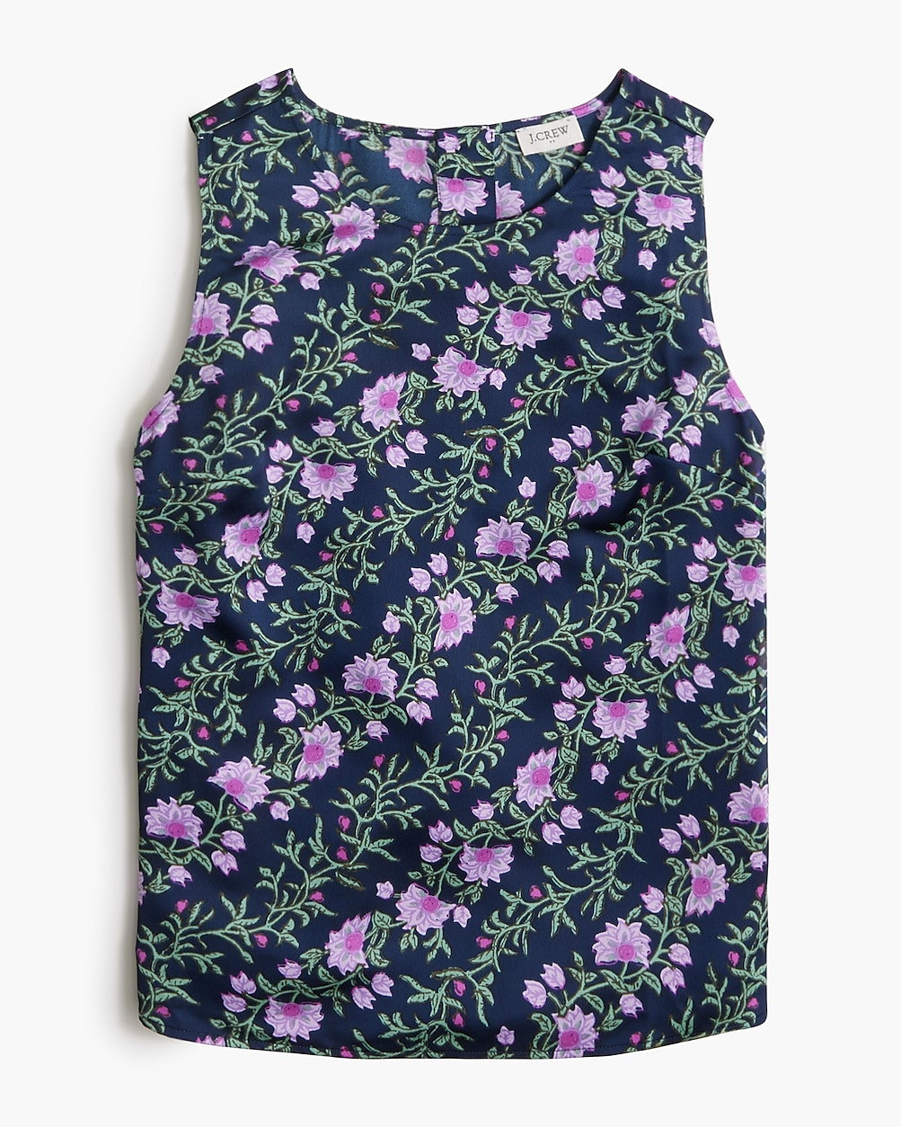Printed sleeveless top | J.Crew Factory
