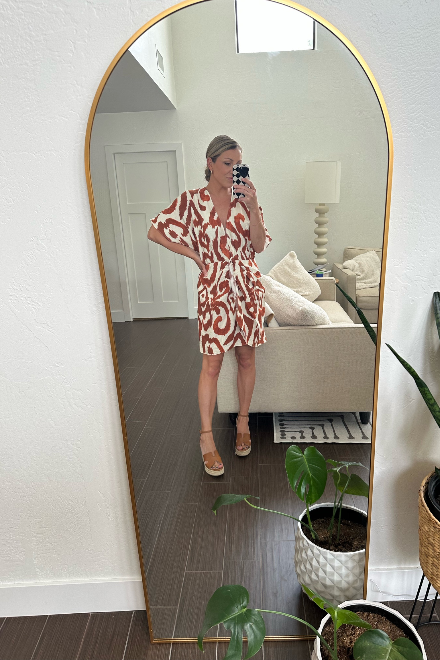 H&M wrap dress does not disappoint and comes in a variety of colors. Wearing a medium. Would be perfect for a wedding guest or bridal shower this summer! Linking similar shoes. 

#LTKFind #LTKunder100 #LTKwedding