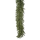 Vickerman 50' Camdon Fir Artificial Christmas Garland, Clear Dura-lit Incandescent Mini Lights - Fau | Amazon (US)