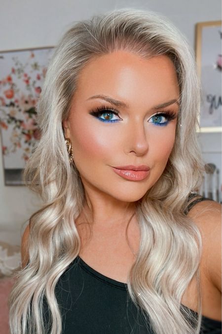 Blue liner makeup look 🦋 

#LTKbeauty #LTKFind #LTKstyletip