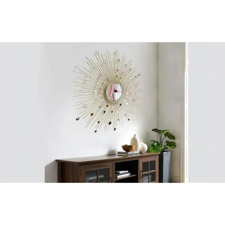Sunburst Modern and Contemporary Accent Mirror | Walmart (US)
