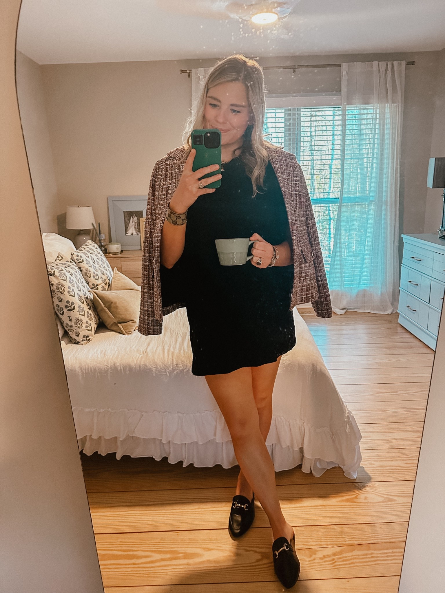 I love throwing a blazer on over a cute dress for these chilly, Spring mornings. 

#LTKStyleTip #LTKFindsUnder100 #LTKSeasonal