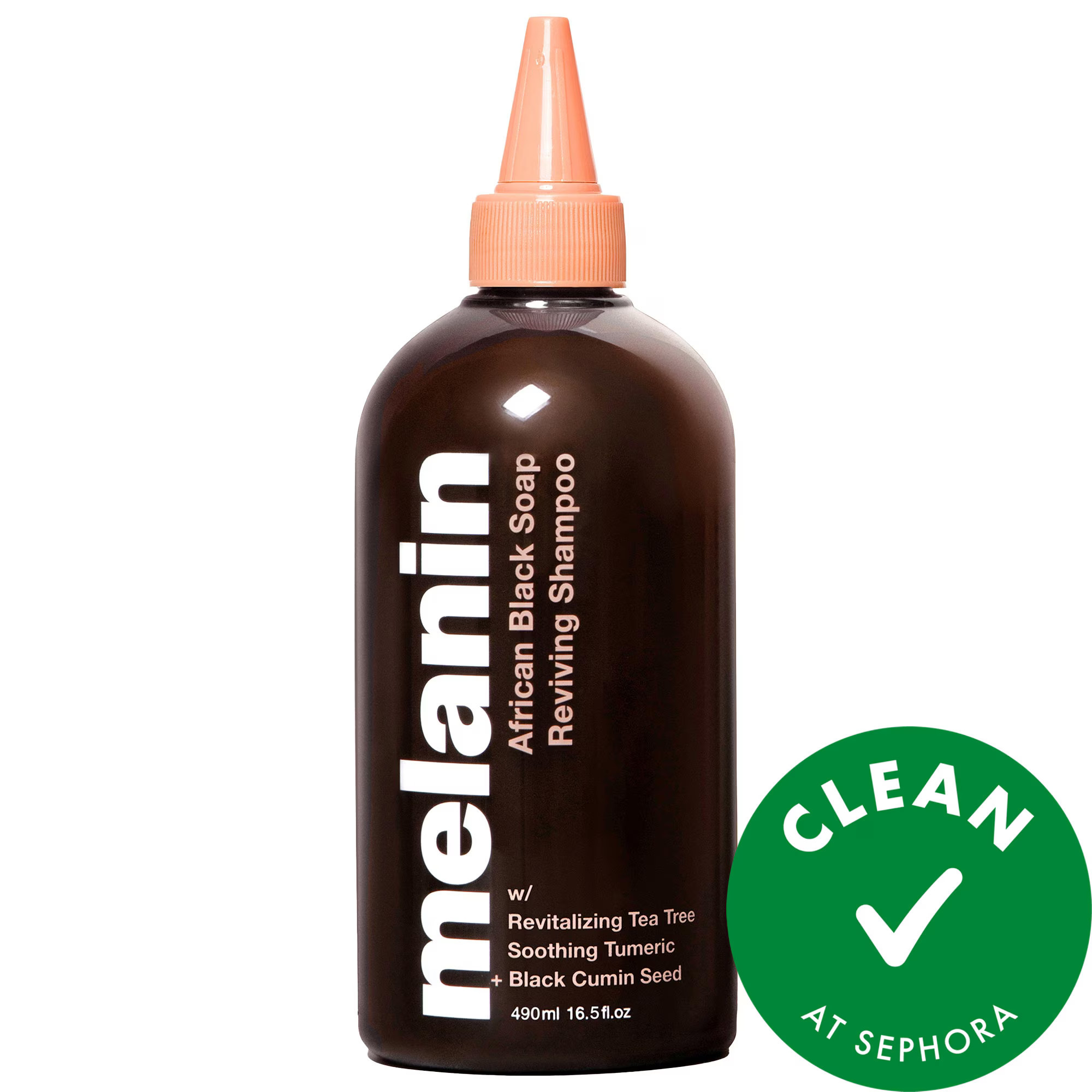 Melanin Haircare African Black Soap Reviving Shampoo 16.5 oz / 490 ml | Sephora (US)