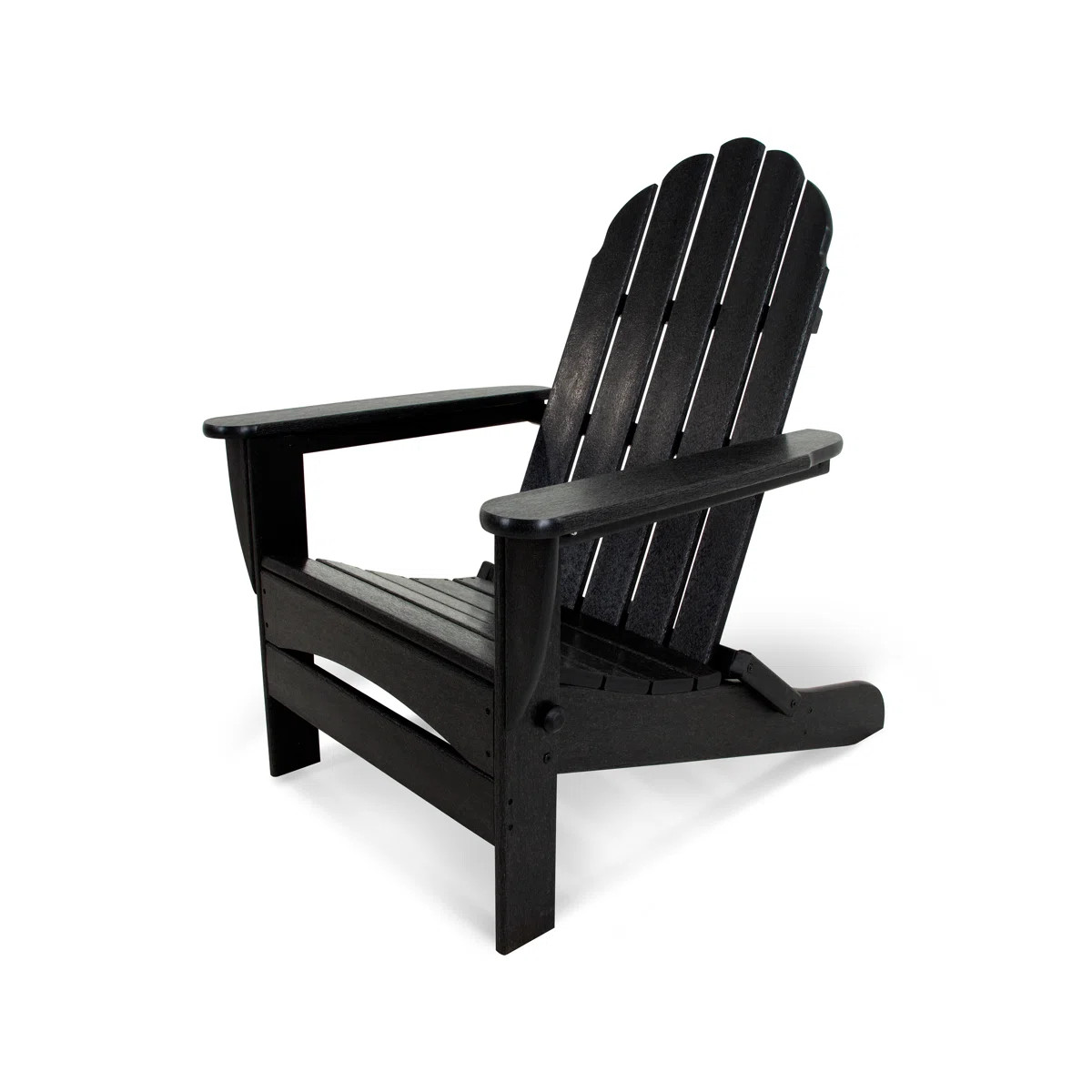 POLYWOOD Classic Adirondack Oversized Folding Adirondack Chair | Wayfair North America