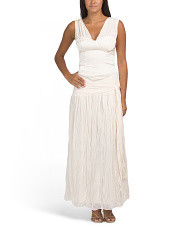 Keia Crepe Chiffon One Shoulder Maxi Dress | Juniors | Marshalls | Marshalls