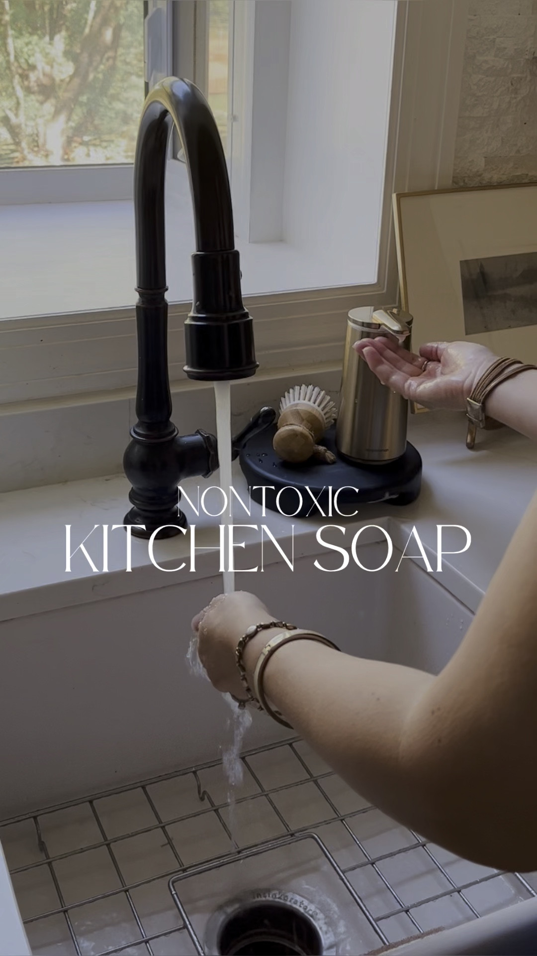 Favorite nontoxic soap & soap dispenser!! 

#LTKhome