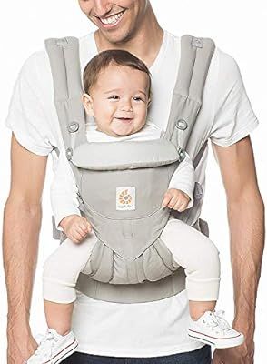 Ergobaby Carrier, Omni 360 All Carry Positions Baby Carrier, Pearl Grey | Amazon (US)