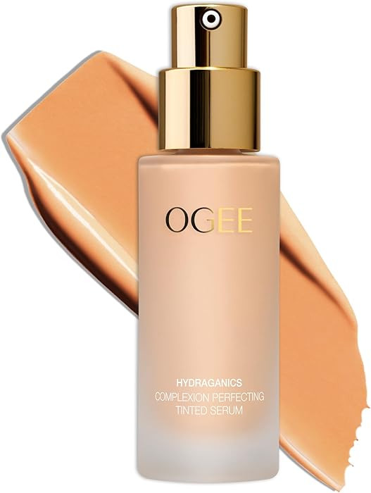 Ogee Complexion Perfecting Liquid Foundation - Lightweight Tinted Moisturizer For Face (Linden 1.... | Amazon (US)
