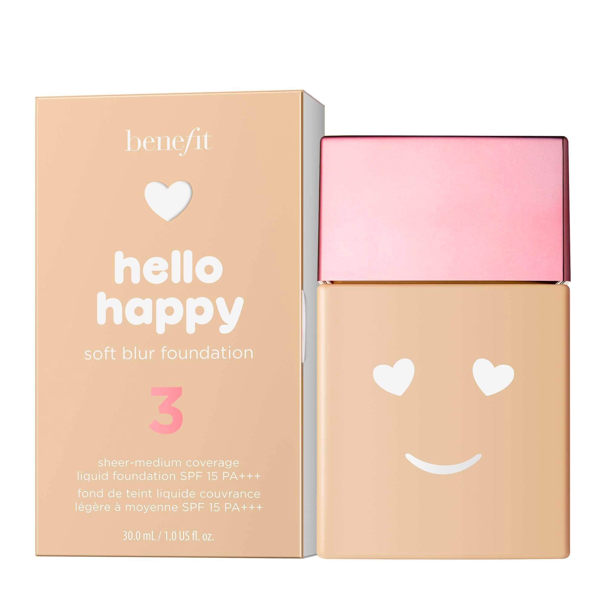Base Líquida Benefit Hello Happy Soft Blur | Sephora (BR)