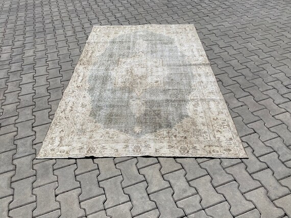 Oversize Rug Vintage Rug Turkish Rug Oushak Rug 5 X 7.7 | Etsy | Etsy (US)
