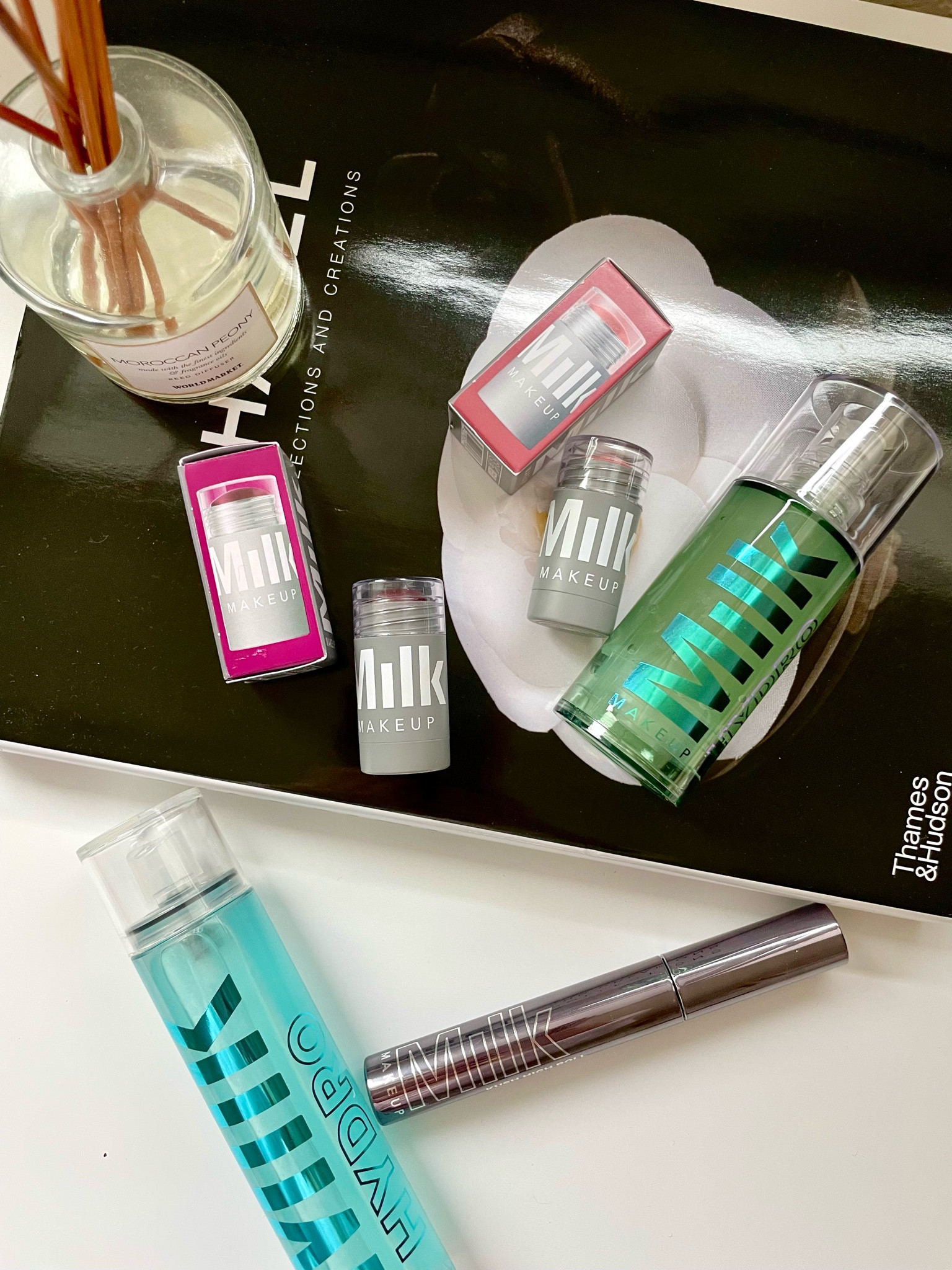 Milk makeup favorites! Shades in the cheek and lip tint are “werk” and “quickie” | makeup primer, grip primer, cheek tint, lip tint, blush, mascara, makeup favorites 

#LTKFindsUnder50 #LTKSeasonal #LTKBeauty