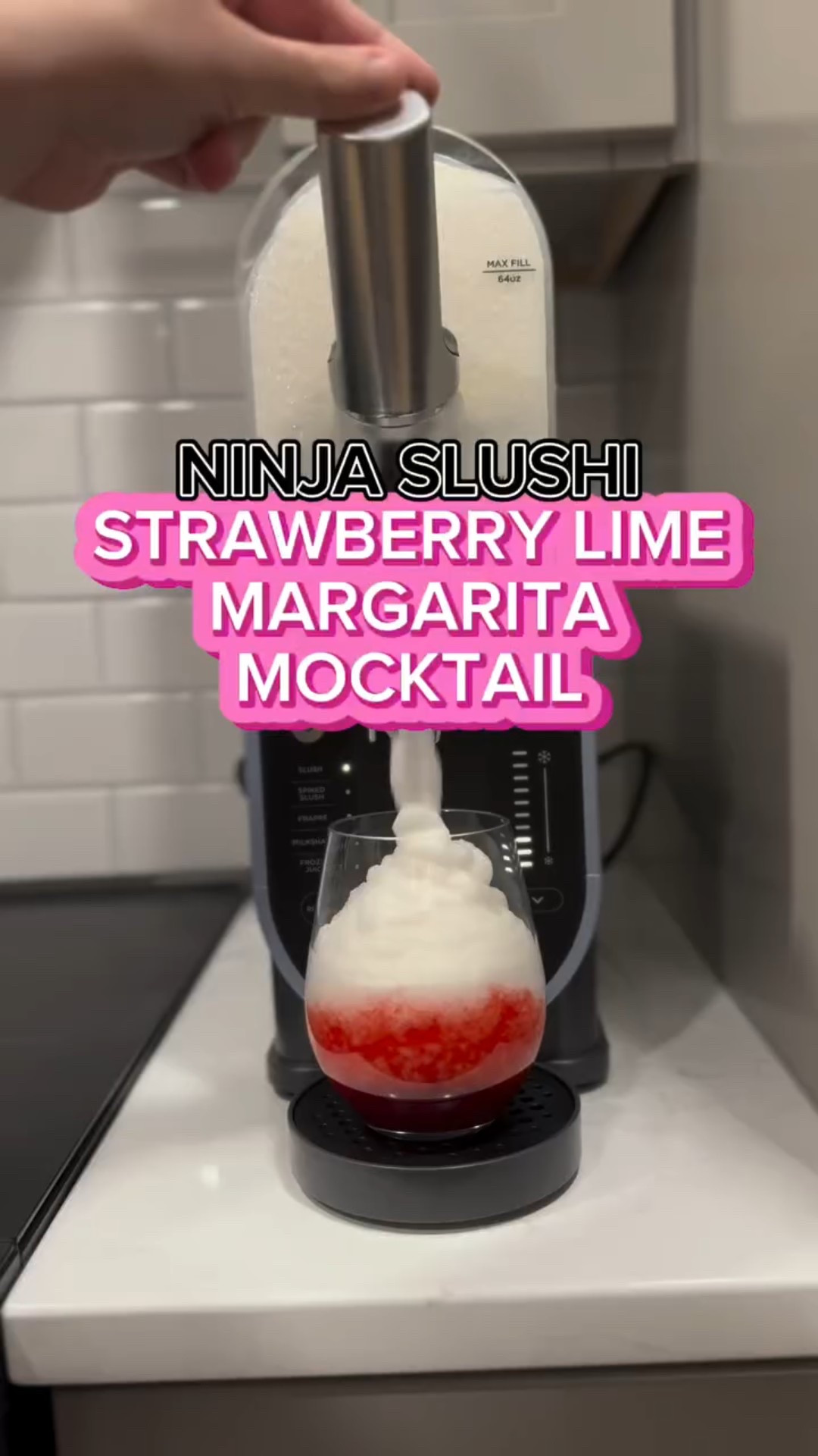 Soaking up the last few weeks of summer and cooling off with this delicious Strawberry Lime Margarita Mocktail in the Ninja Slushi. Two simple ingredients 🍓🍋‍🟩 

RECIPE:
Lime margarita mocktail from Aldi
Set to SLUSH
Add strawberry puree to cup 🍓
Add margarita slush 🍋‍🟩
Enjoy! 😋

#ninjaslushi #ninjakitchen #mocktailrecipe #frozenmargarita #summerdrinks