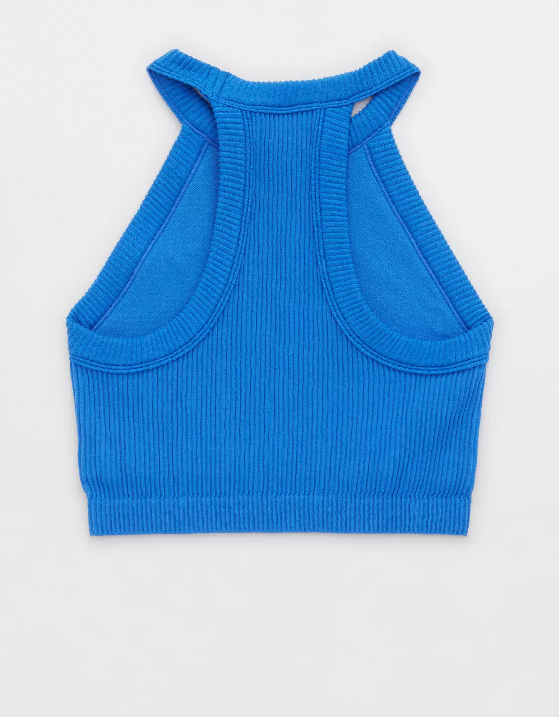 Aerie Seamless High Neck Longline Bralette | Aerie