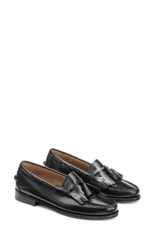G.H.BASS Esther Kiltie Weejuns® Loafer in Black at Nordstrom, Size 11 | Nordstrom