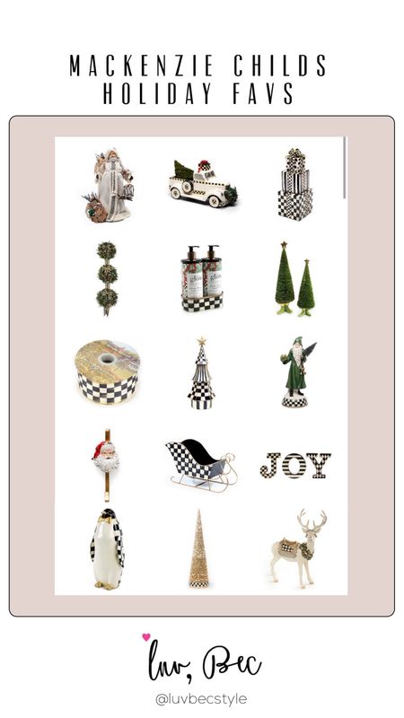 My Mackenzie joy holiday favorites right now! I’ve collected these pieces for years and they’re always my favorite holiday decor to put out  

#LTKhome #LTKSeasonal #LTKHoliday