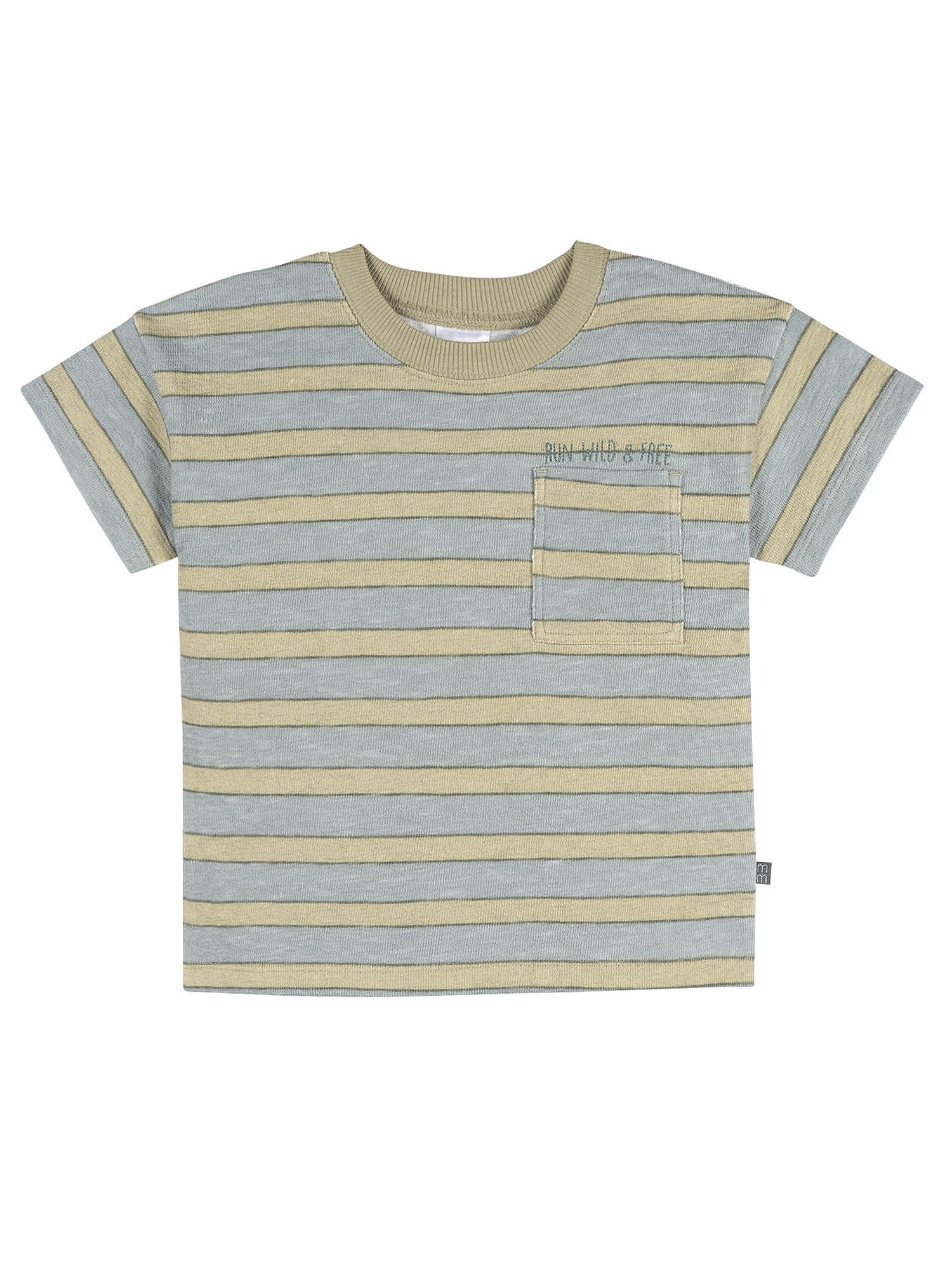 Modern Moments by Gerber Baby and Toddler Boy Loose Fit Top with Pocket, Sizes 0/3 Months - 5T | Walmart (US)