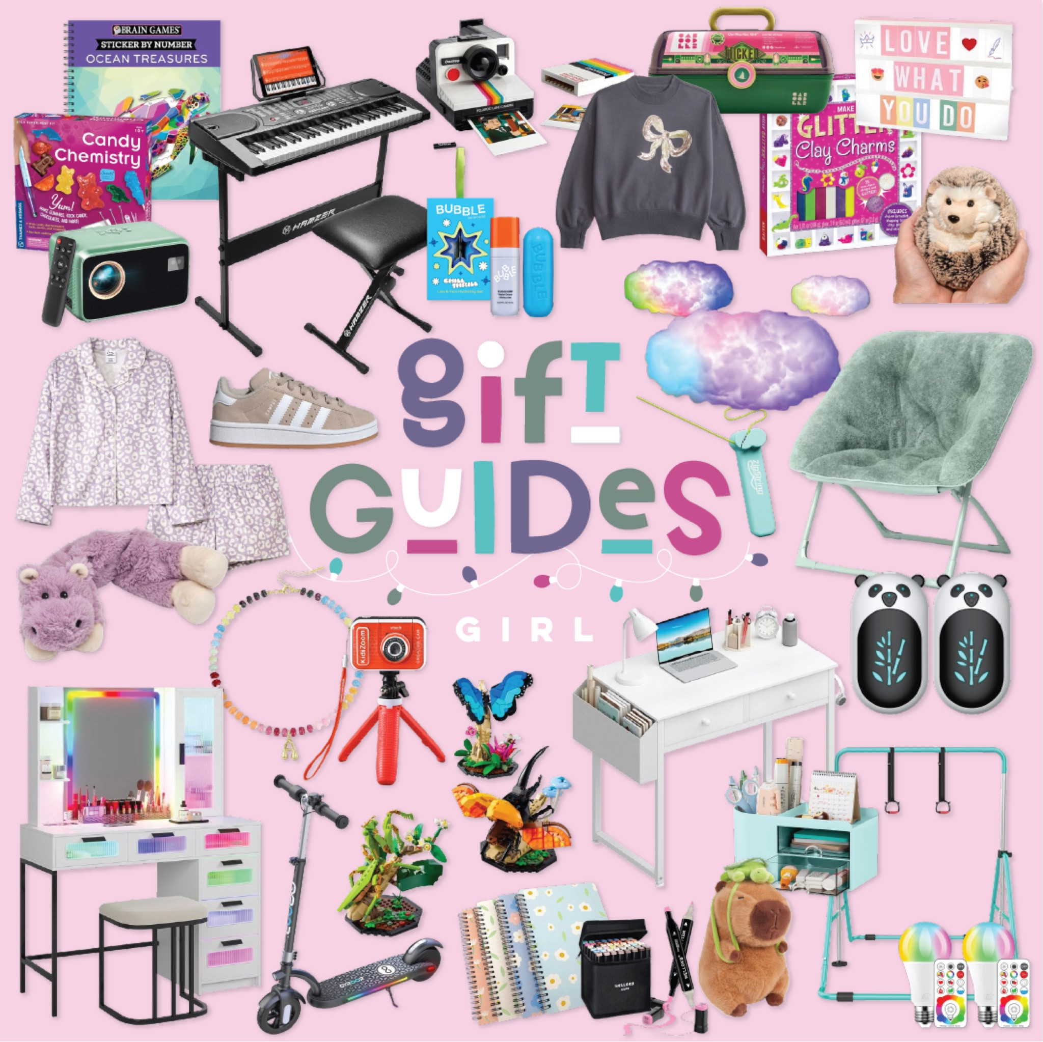 Gifts that light up little imaginations! Our gift guide for girls is packed with craft kits, musical fun, and Legos for endless holiday creativity!

#GiftGuideForGirls #HolidayFun #CreativeKiddos

#LTKGiftGuide #LTKHoliday #LTKKids