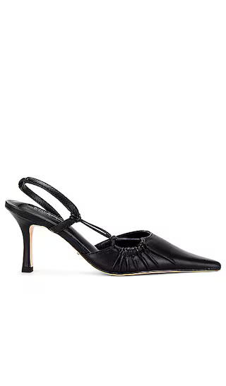 Sakai Slingback Pump in Black Nappa | Revolve Clothing (Global)