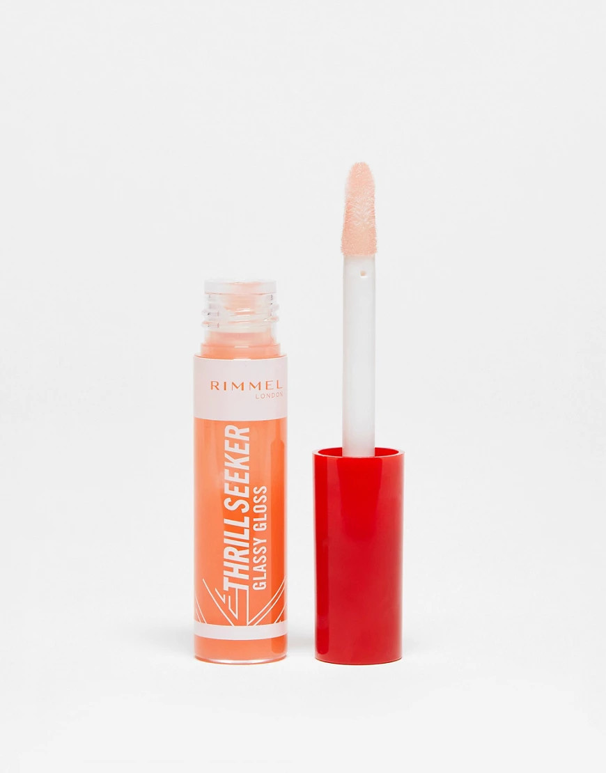 Rimmel London Thrill Seeker Glassy Gloss - 250 Peachy vibes-Orange | ASOS (Global)