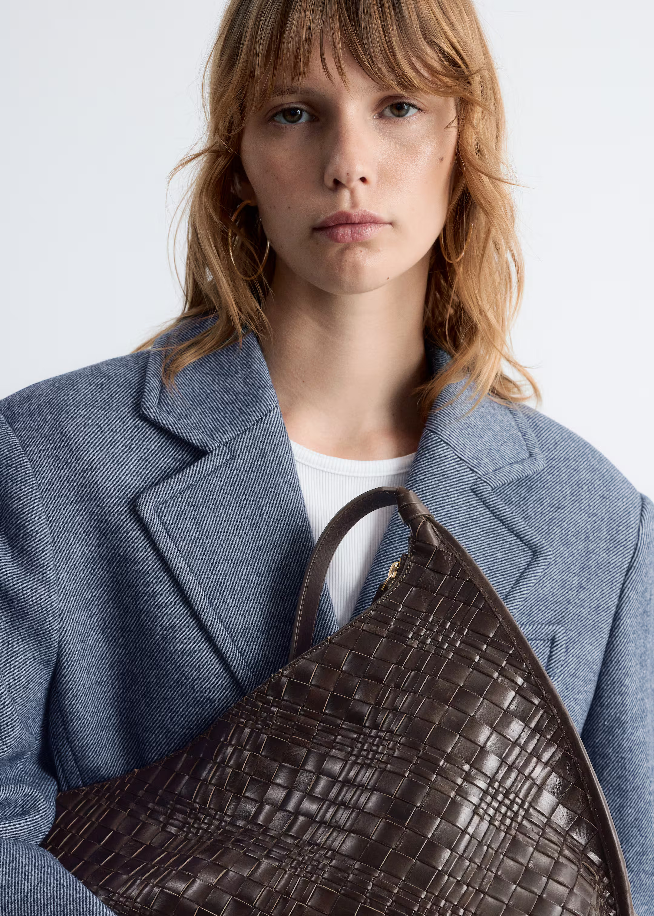 Tragetasche aus verwobenem Leder | H&M (DE, AT, CH, NL, FI)