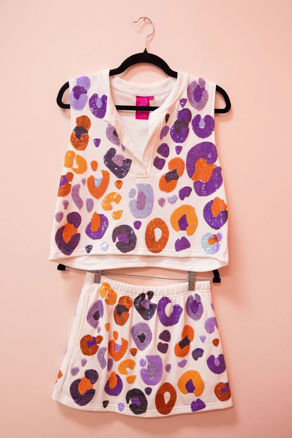 Leopard Sequin & Bead Set | Queen of Sparkles