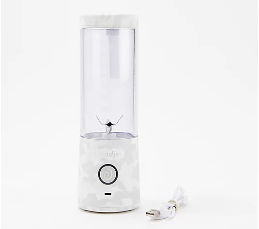 BlendJet 2.0 Camo Rechargeable Blender w/ S/3 Latte Jetpacks - QVC.com | QVC