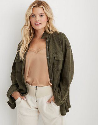 New
    
  
    Aerie LumberJane Waffle Shirt
  
    
      Excluded From Promotions | Aerie