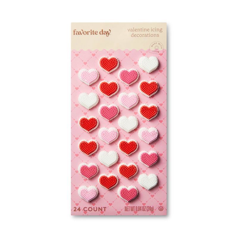 Valentines Hearts Candy Card - 24ct - Favorite Day™ | Target