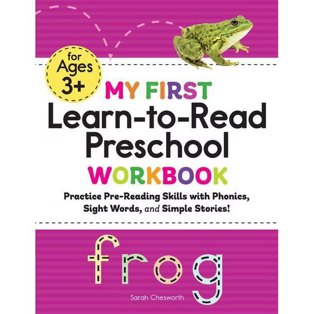 My First Learn-To-Read Preschool Workbook - (My First Preschool Skills Workbooks) by  Sarah Chesw... | Target
