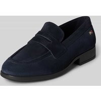 Lederloafers mit Label-Applikation Modell 'FLAG' | Peek & Cloppenburg* Düsseldorf DE