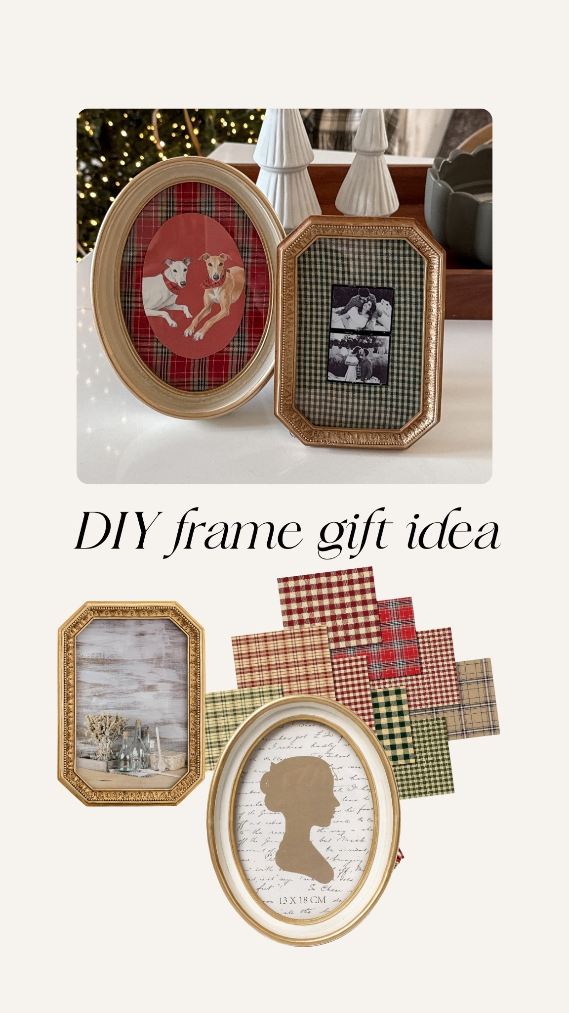 DIY Holiday Frame Gift Idea with the prettiest frames and fabric matting!

Amazon home, amazon finds, gift Ideas, quick gifts

#LTKGiftGuide