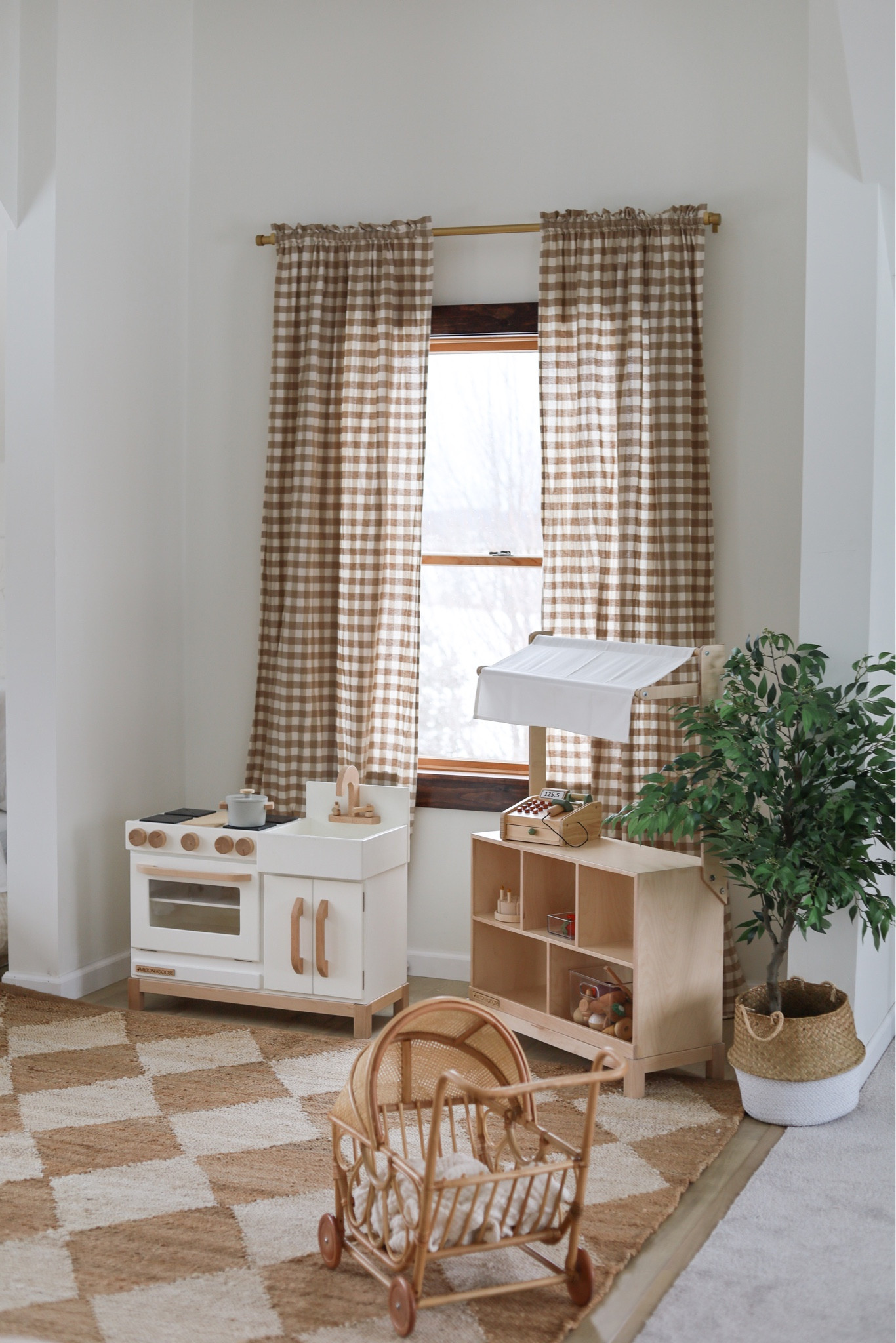 Moved our playroom and loving the new space! If only my kitchen was as clean as their play kitchen!🤣 

#LTKhome #LTKbaby #LTKfamily