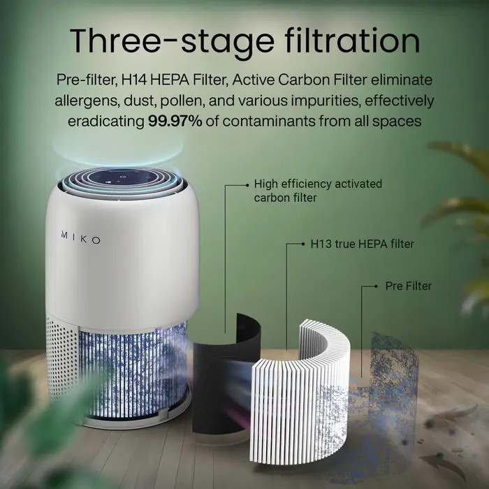 MIKO Smart True HEPA Air Purifier with App Control - Covers up to 770 Sq. Ft. | Nordstrom | Nordstrom