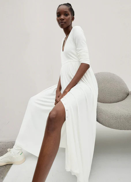 The Softest Rib Nursing Dress | Hatch Collection