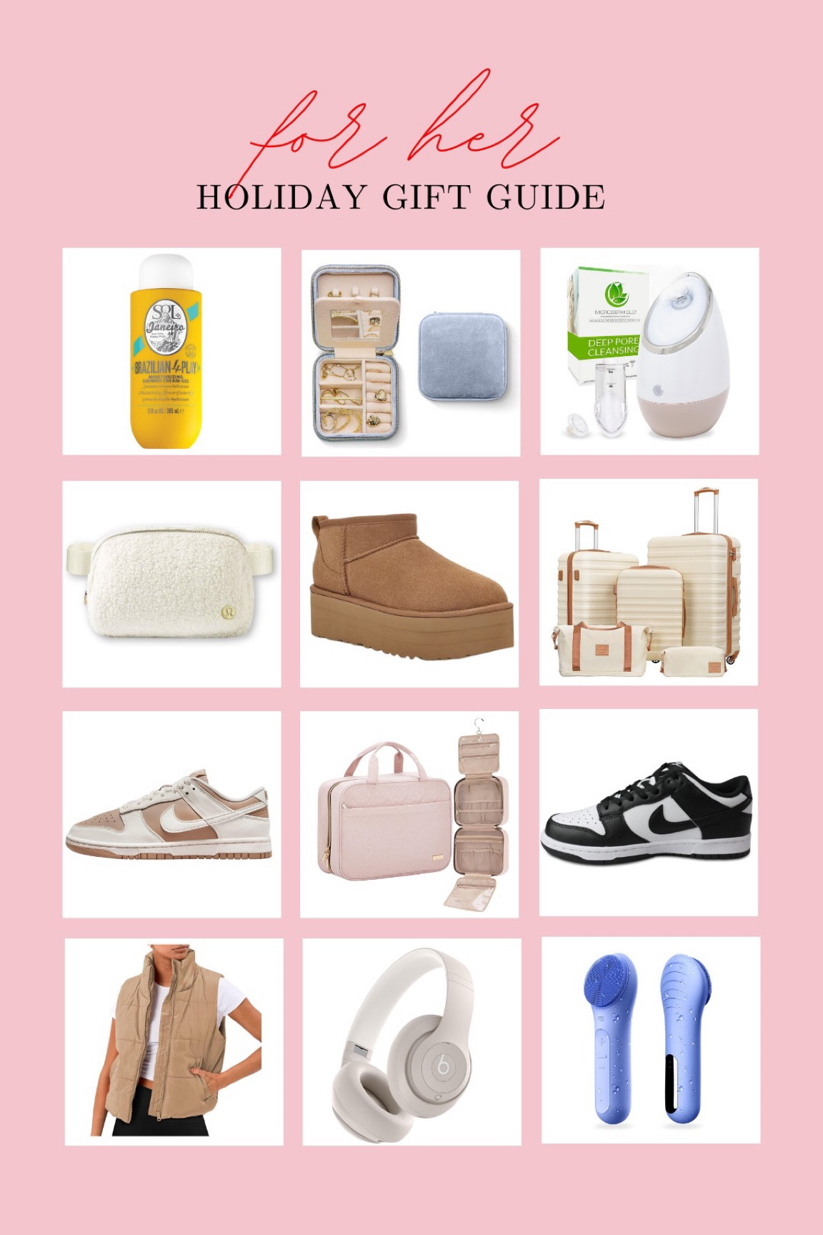 My favorite ideas for holiday gifts for her!

#LTKGiftGuide #LTKSeasonal #LTKHoliday