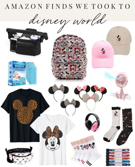 Amazon Disney Essentials! 

#LTKSeasonal #LTKtravel #LTKfamily
