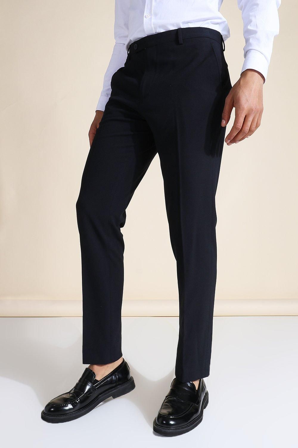 Slim Navy Suit Pants | boohooMAN (US & CA)