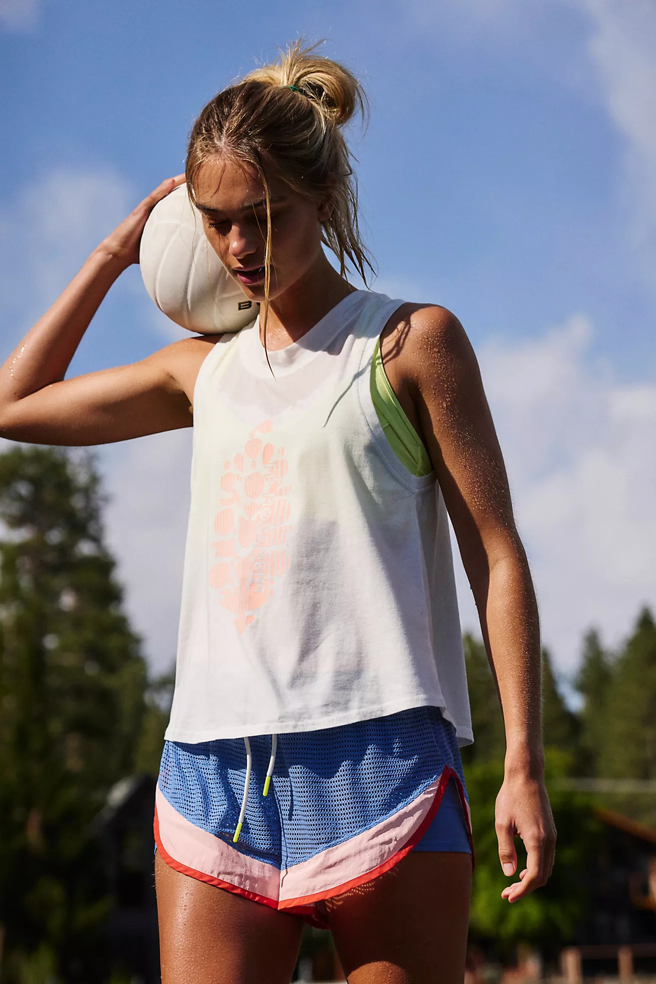 Game Time Logo Tank | Free People (Global - UK&FR Excluded)