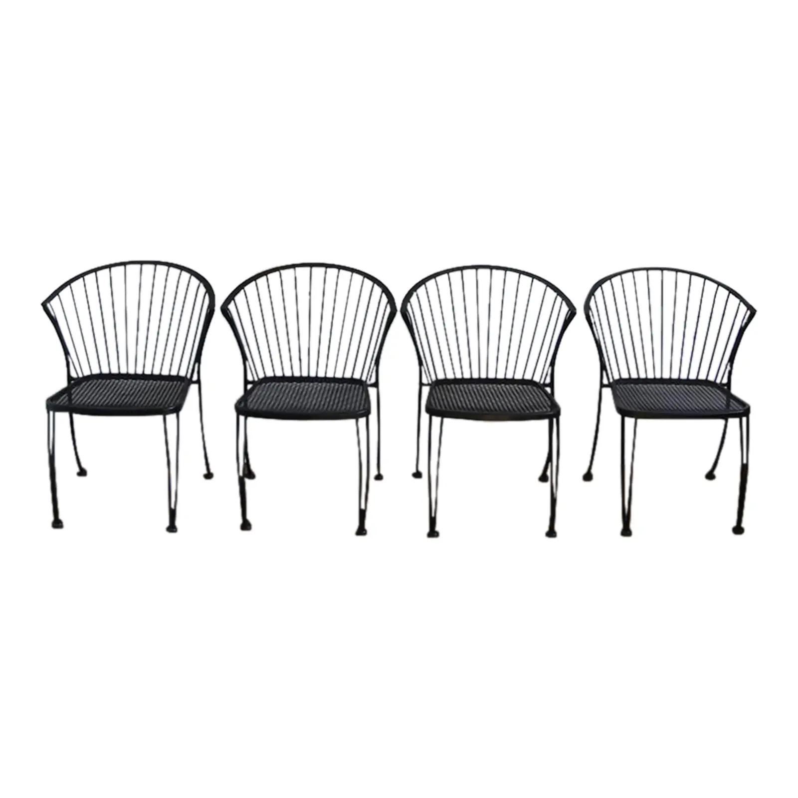 1950s Woodard Pinecrest Dining Chairs - Set of 4 | Chairish